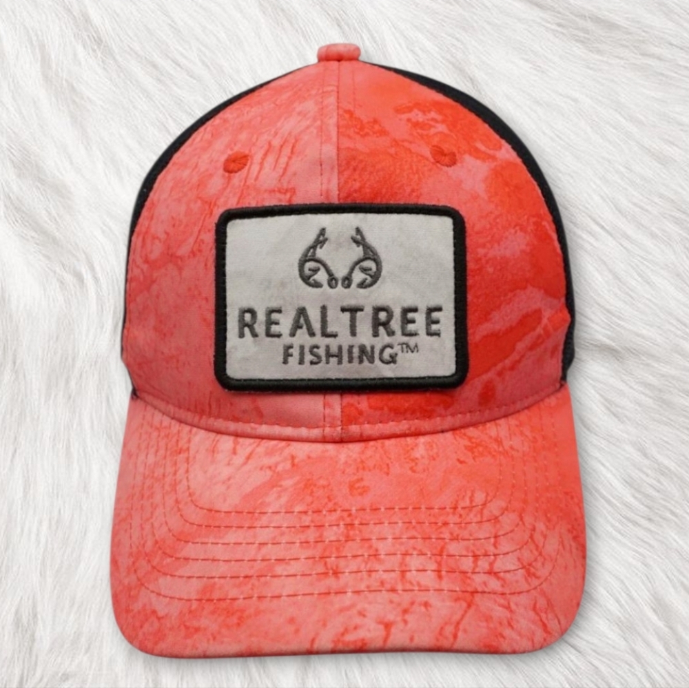 Realtree Fishing Red Cap